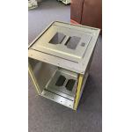 Conductive PP 5 Side ESD Magazine Rack Shelving Gear Track Adjustable