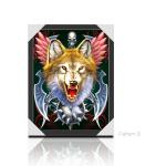 Custom Bear Design 3D Lenticular Picture , 3D Flip Picture Decration