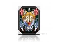 China Custom Bear Design 3D Lenticular Picture , 3D Flip Picture Decration supplier