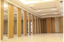 China Solid MDF Fabric Foldable Partition Wall , 1230 mm Panel Width supplier
