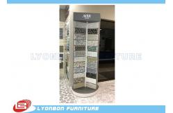 China Silver Rotate Round Wooden Display Stands For Mosaic Selling Painting Display supplier