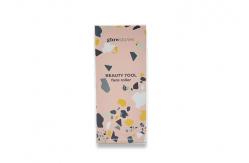 China Orange Matte Cosmetic Packaging Boxes With EVA Insert supplier
