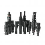 Current 30A Copper Solar Branch Connector IP67 Rated Tin Plated Contacts for sale