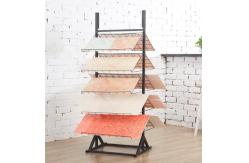 China 2 Sides Delicate Floor Tile Display Stand supplier