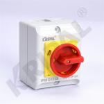 PC Copper Manual Isolating Switch Disconnector IP65 20 Amp 3 Pole for sale