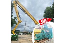 China 20m 22m Hydraulic Pile Driver Attachment For Excavator Pile Driving Arm supplier