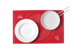 China 60X40CM Silicone Pastry Mat Rolling Dough Non Slip Extra Large Nonstick With Measurements supplier