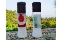 China Reusable 350ml Seasoning Grinder Plastic Head Ceramic Core Plastic Body supplier