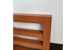 China Extruded Baffle Aluminum Screen With Profile Size 400x400mm Inner Baffle 40x40mm supplier