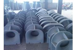 China Cast Steel Mooring Components Epoxy Primer Marine Mooring Chocks supplier