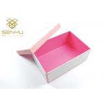 Handcrafted Gift Box Packaging Custom Design 1200g Thick Cardboard Material for sale