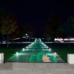 Waterproof Floor Interactive Projection System 5000Lm For Outdoor