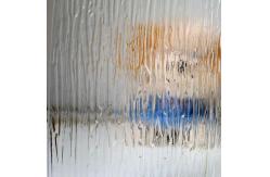 China Reeded Fluted Glass Texture Seamless Rain Patterned  0.4mm IGCC supplier
