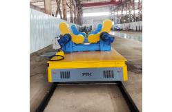 China Explosion Proof Track Handling Electric Transfer Flatbed Cart For Spray Booth supplier