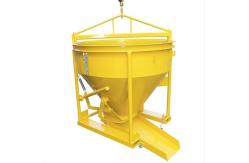 China 1 Cubic Meter Concrete Kibble Bucket Concrete Equipment Parts 3000kg Load supplier