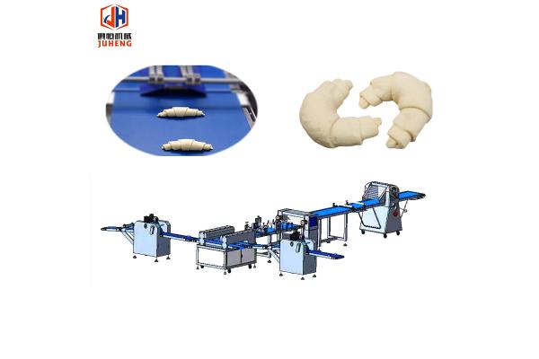 3000pcs/H Plain Croissant Making Machine Various Croissant Make Up Line