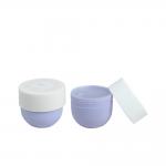 200ml 250ml 300ml Face Cream Cosmetic Jar Pp Plastic Bowl Shaped 91 X 81mm for sale
