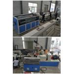 50mm To 160mm PVC Pipe Production Line, Conical Twin Screw Plastic Pipe Extruder for sale