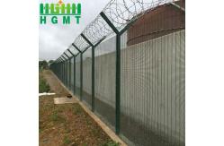 China Easily Assembled 358 Mesh Fencing High Quality Anti Climbing Security With Spikes supplier