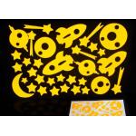 PVC Glow In The Dark Vinyl Stickers for sale
