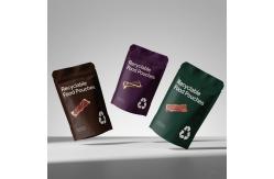 China Custom Printed 8-Side Flat Bottom Stand-Up Pouches With Degassing Valve supplier