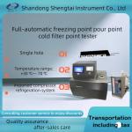 Automatic freezing point, pour point, and cold filtration point measuring instrument SH0248CQ glass tube automatic tilti for sale