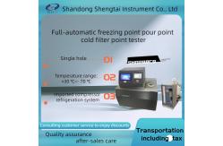 China Automatic Freezing Point Measuring Instrument With Single Hole Compressor Refrigeration supplier