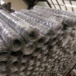 Galvanized Page 2.3m Woven Wire Mesh For Hinge Joint Field Fence