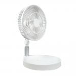 Vertical Portable Foldable Fan USB Rechargeable Remote Control With Night Light for sale