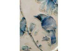 China Flat Physically Tempered Slumped Decorative Fused Glass supplier