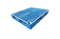 China Orange Food Grade Reusable Plastic Pallets Made From Recycled Plastic supplier