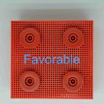 Red Nylon Bristles Round Foot  Suitable For VT5000  VT7000 Auto Cutter