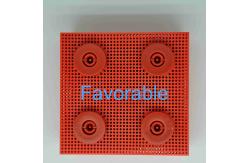 China Red Nylon Bristles Round Foot  Suitable For VT5000  VT7000 Auto Cutter supplier