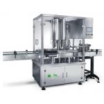 Continuous 200BPM 100ml Cup Filling And Sealing Machine for sale