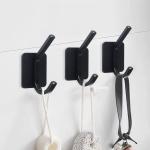 Heavy Duty Wall Hooks Waterproof Aluminum Hooks Adhesive Hooks