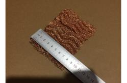 China 8mm SS304 Knitted Mesh Fabric ODM High Temperature Resistance 800 Degrees supplier
