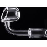 Harmless Quartz Glassware , Fused Silica Quartz Withstands High Temperature for sale