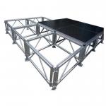 Aluminum Mobile Concert Stage 4feet*4feet Alloy Wedding Stage Exhibition for sale