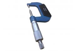 China KM 0-25mm Point Micrometer With Carbide-tipped Measuring Face supplier