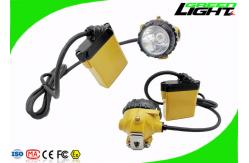 China 3W CREE 25000lux 390lum Portable Mining Led Lights With 10400mAh Battery supplier