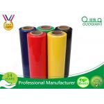 Custom Colored Stretch Wrap Film Jumbo Roll Fro Pallet Wrapping for sale