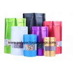 Resealable Stand Up Aluminium Foil Packaging Bags For Dried Fruits for sale