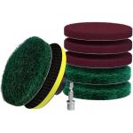 Drill Brush 100mm Heavy Duty Scouring Pads 4 Inch Household Cleaning for sale
