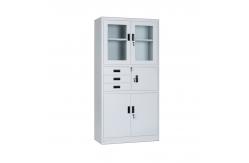 China KD Structure Metal File Cabinet With Cyber Lock 900x 450 X 1850 Mm supplier
