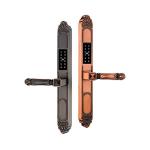 Multi-function Zinc Alloy Outdoor Door Lock with Double Side Fingerprint and Sunscreen for sale