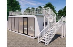 China 30ft Vesspod High Strength Space Capsule House With Heat Insulation supplier