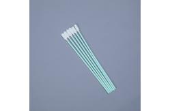 China Q Tips Round Head Sponge Swab With 65 Polypropylene Handle supplier