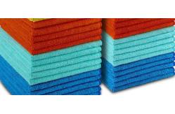 China KILINE Microfiber Towels No Trace Mirror Effect High Density Weaving Deep Cleaning supplier