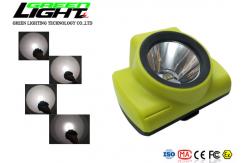 China Tempered Lens 6800mAh 385LUM 20000LUX Led Miner Head Light supplier