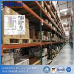 Roll-formed Teardrop Design Pallet Rack With Strict RMI Specifications for sale